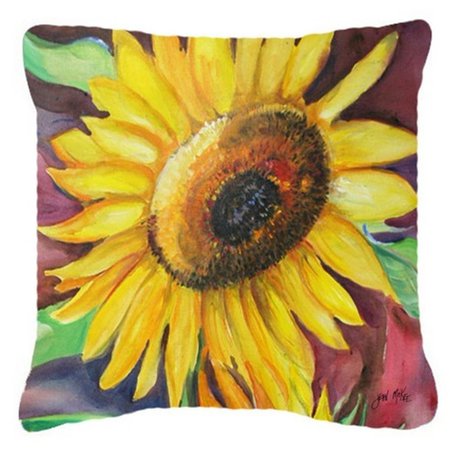 CAROLINES TREASURES Sunflowers Canvas Fabric Decorative Pillow CA76060